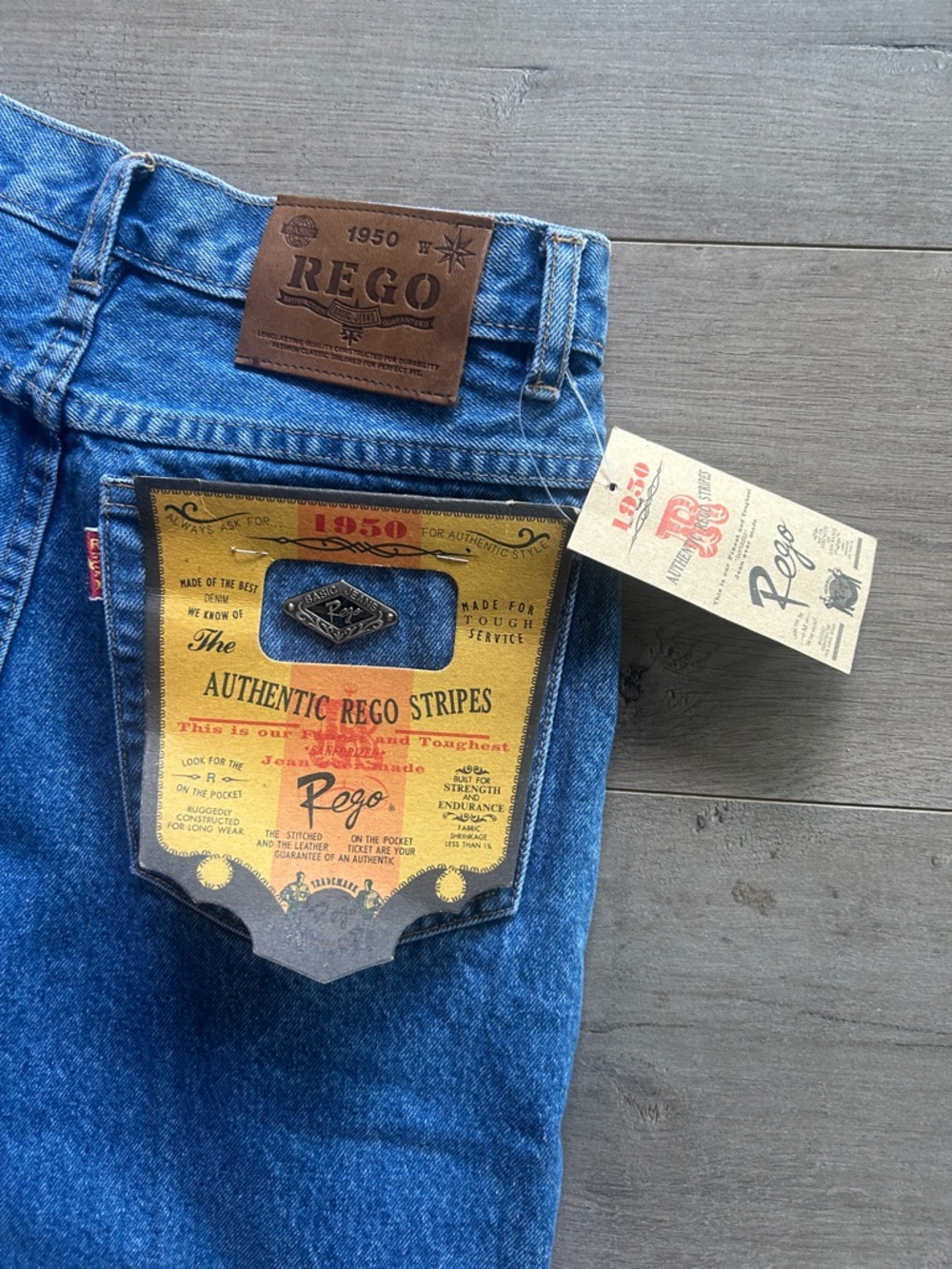 Vintage REGO 1950s Jeans Size 29